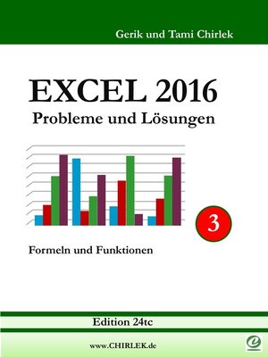 cover image of Excel 2016 . Probleme und Lösungen . Band 3
